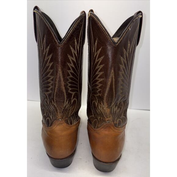 Acme Circle A cowboy boots SZ 10 1/2 D 4512 $$ main image 9